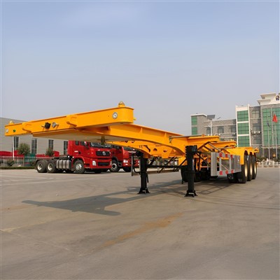 Semiremorcă JUTONG Container Skeleton cu tri-axe