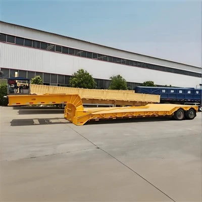 Remorcă cu fascicul de pod extensibil